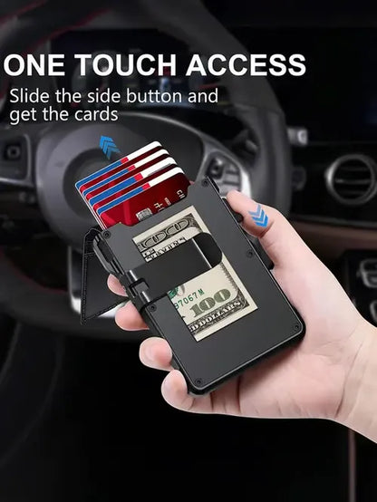 ⚡70K+Minimalist Pop-Up Leather Wallet for Men
