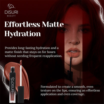 DISURI Beauty Liquid Lipstick - Wild Girl (96)